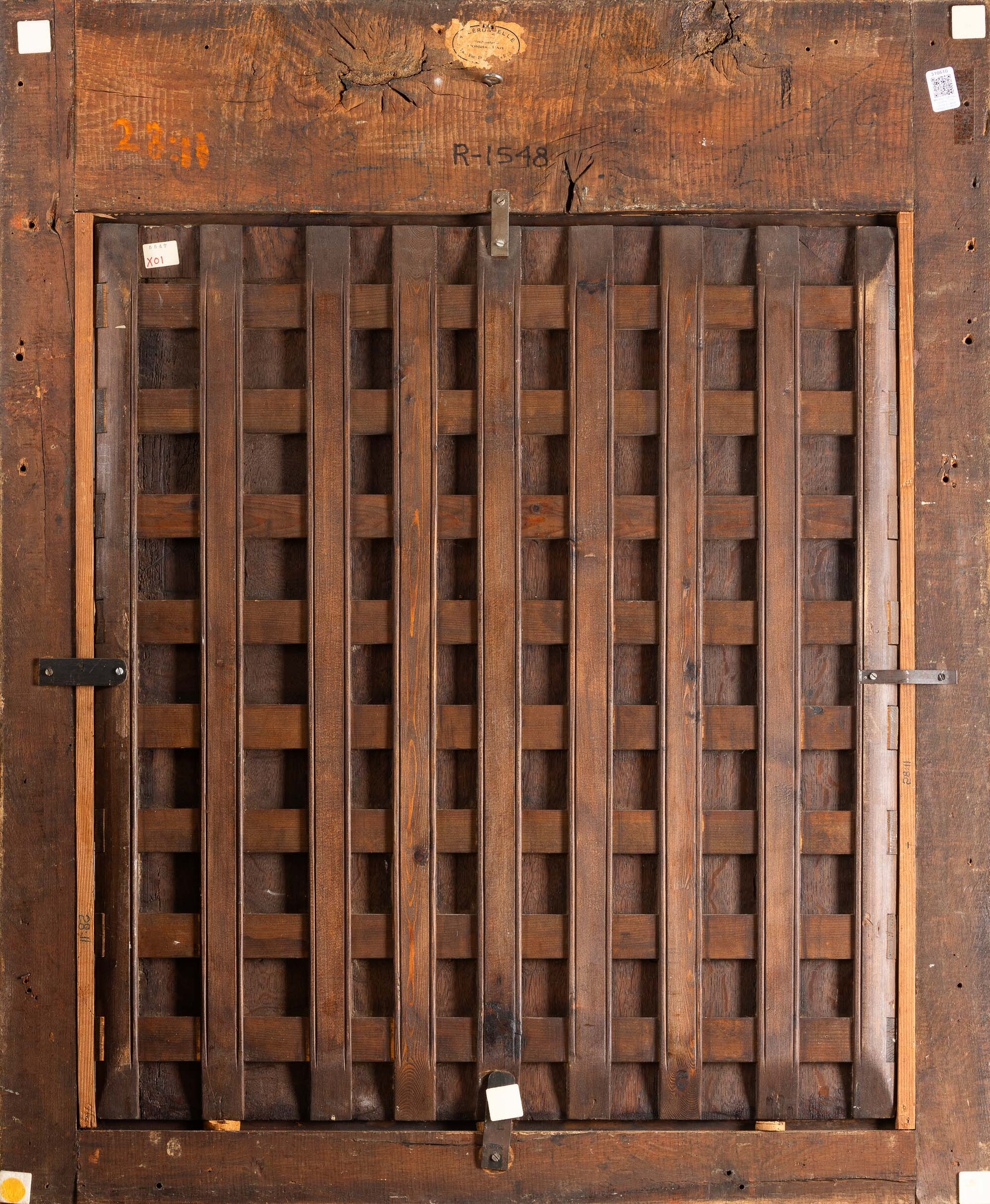 Marcellus Coffermans - Vergine dell'uva, olio su tavola