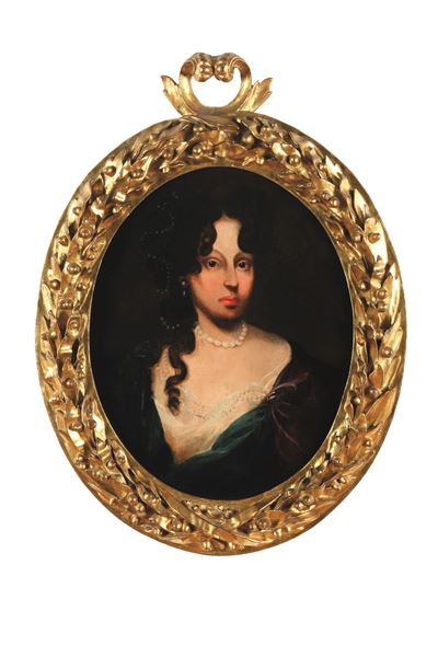 Scuola Francese del XVIII Secolo Ritratti di Gentildonne