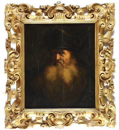 Scuola Olandese del XVII Secolo Ritratto di Vecchio Soldato