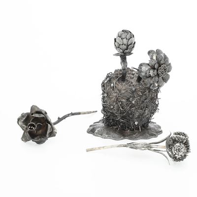 Tiffany Mexico e Janna Mexico, Gruppo di elementi floreali in argento