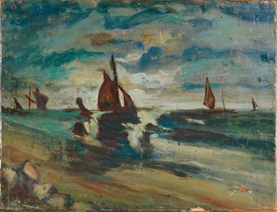 Nino Rizzi (XX Secolo) Mareggiata