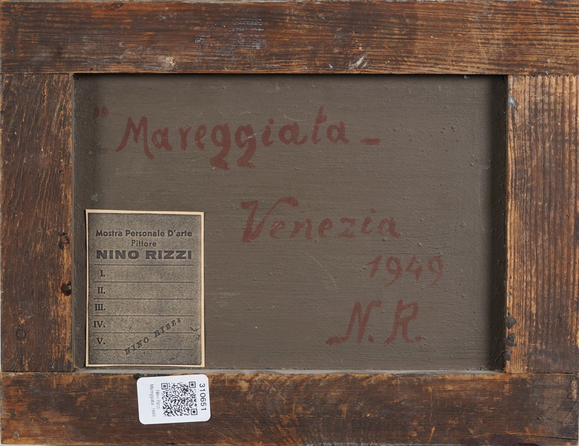 Nino Rizzi (XX Secolo) Mareggiata