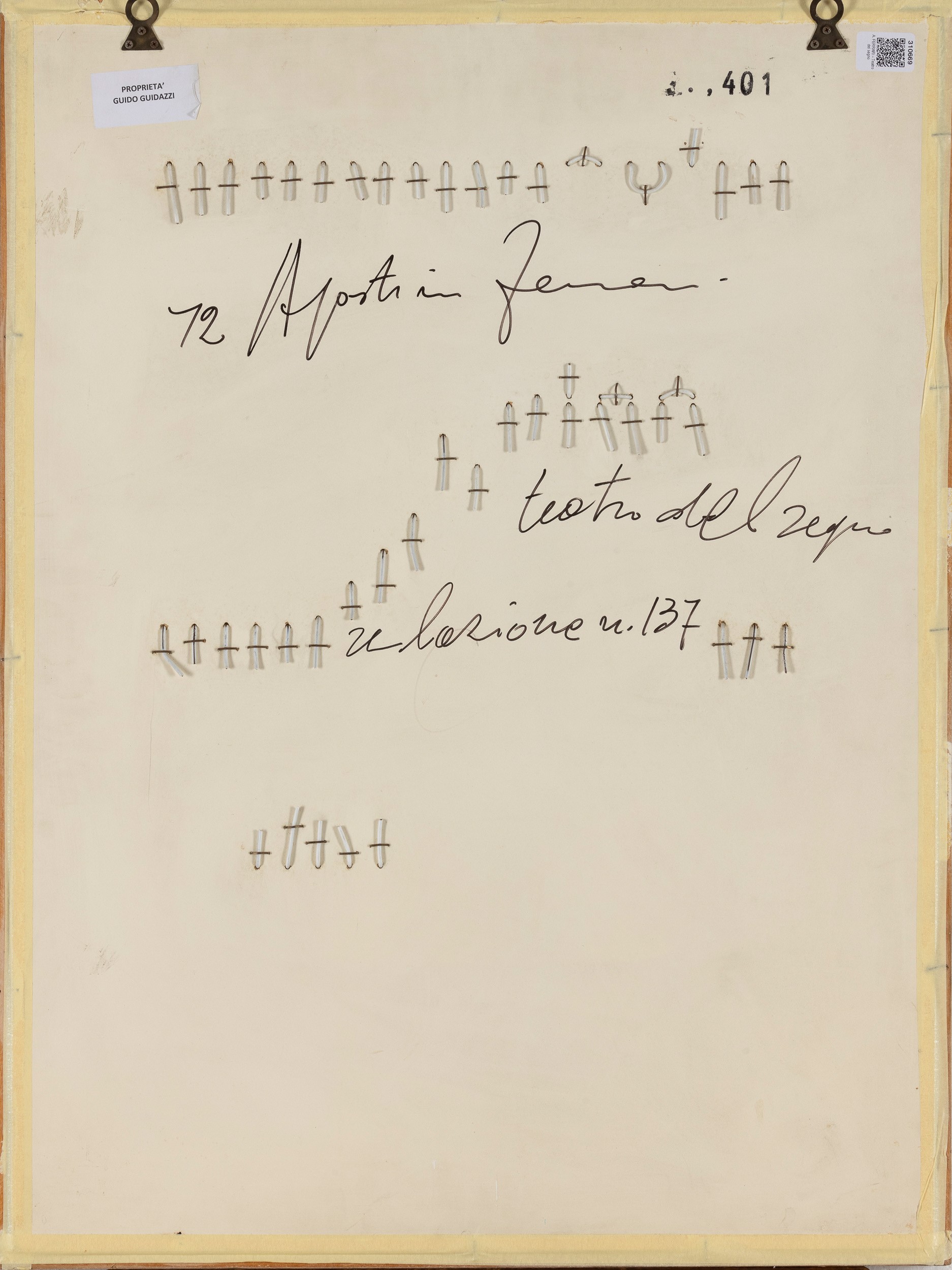 Teatro del segno - relazione n. 137