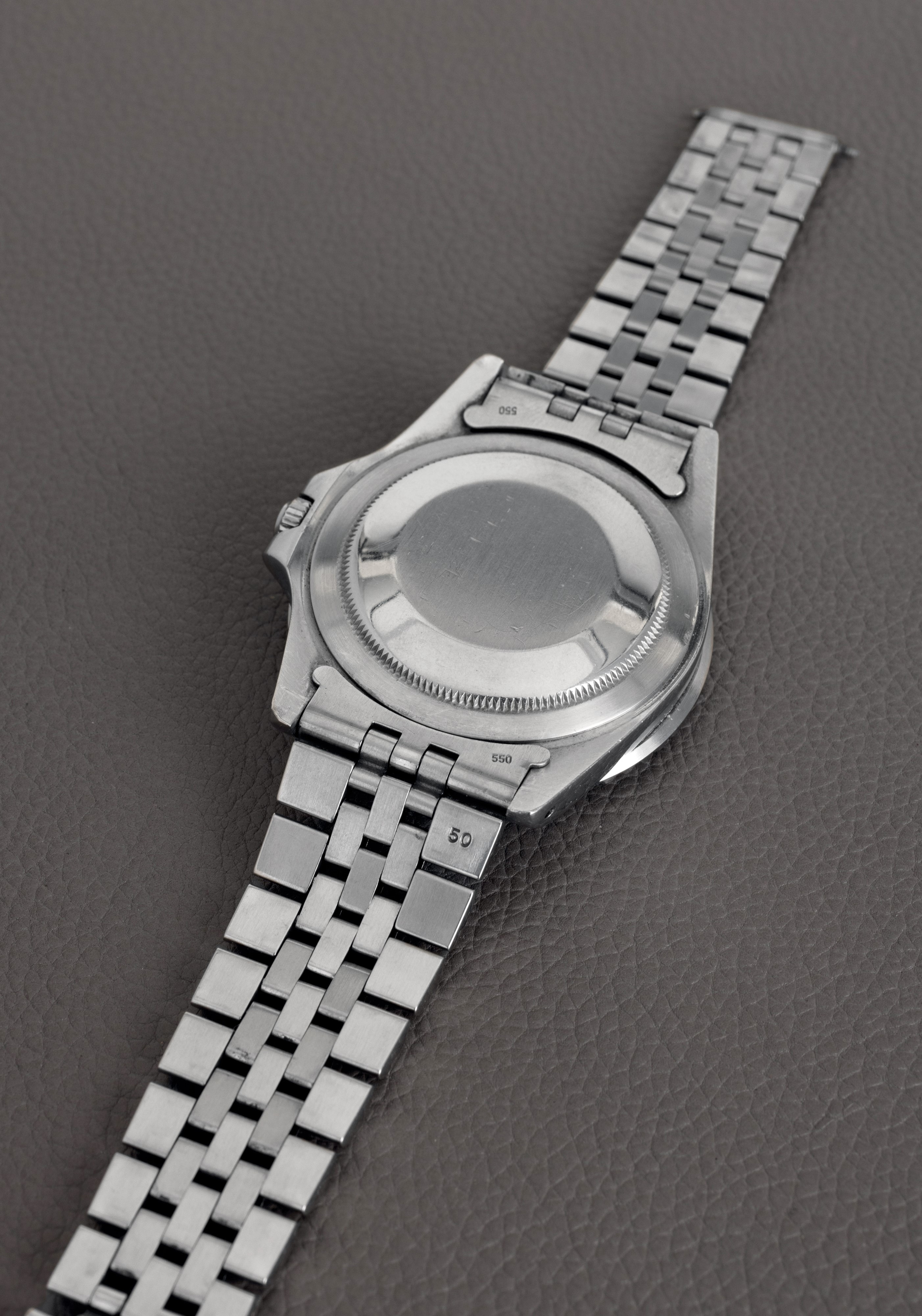 Rolex - Gmt Master Ref 16750, in Acciaio con Ghiera Girevole Bidirezionale Nera, Quadrante Nero I...