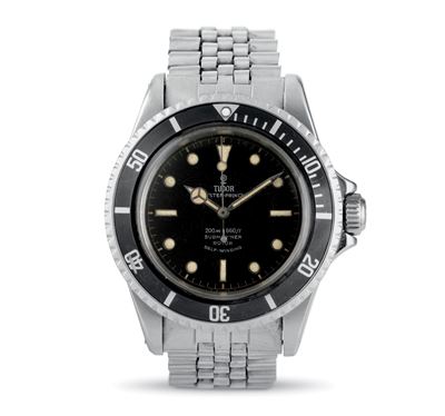 Oyster Prince Submariner Ref 7928 in Acciaio Quadrante Nero Grafica Dorata con Bracciale Jubilèe