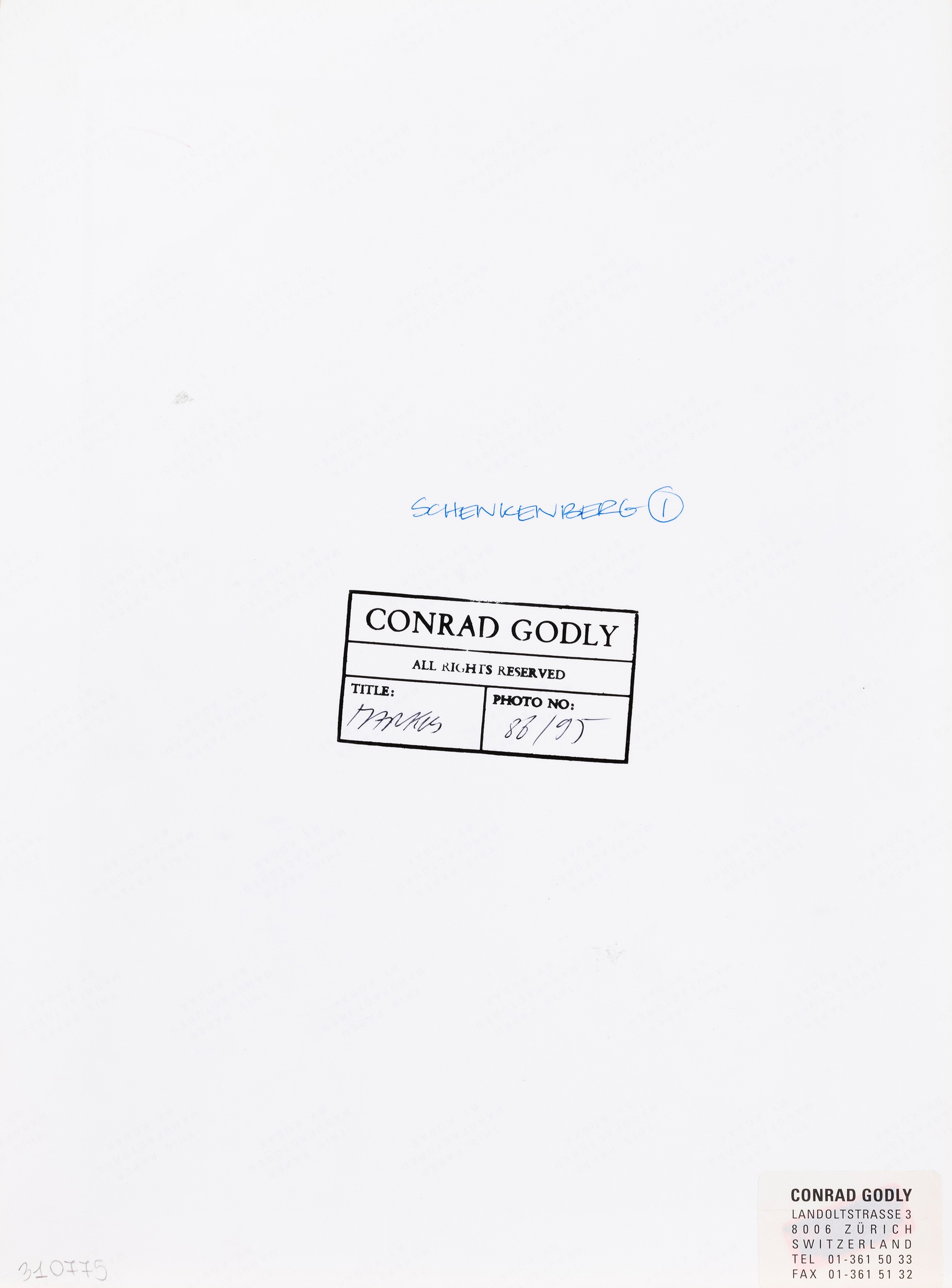 Conrad Godly - Markus
