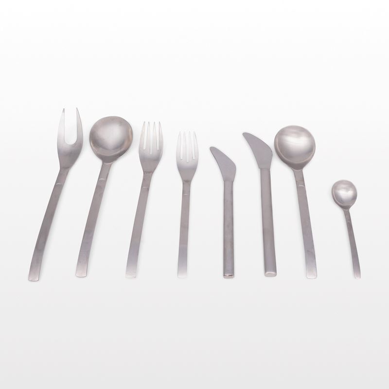 Fratelli Calderoni : Servizio per dodici coperti mod. Rossella  - Asta Arredi del XX secolo - Cambi Casa d'Aste