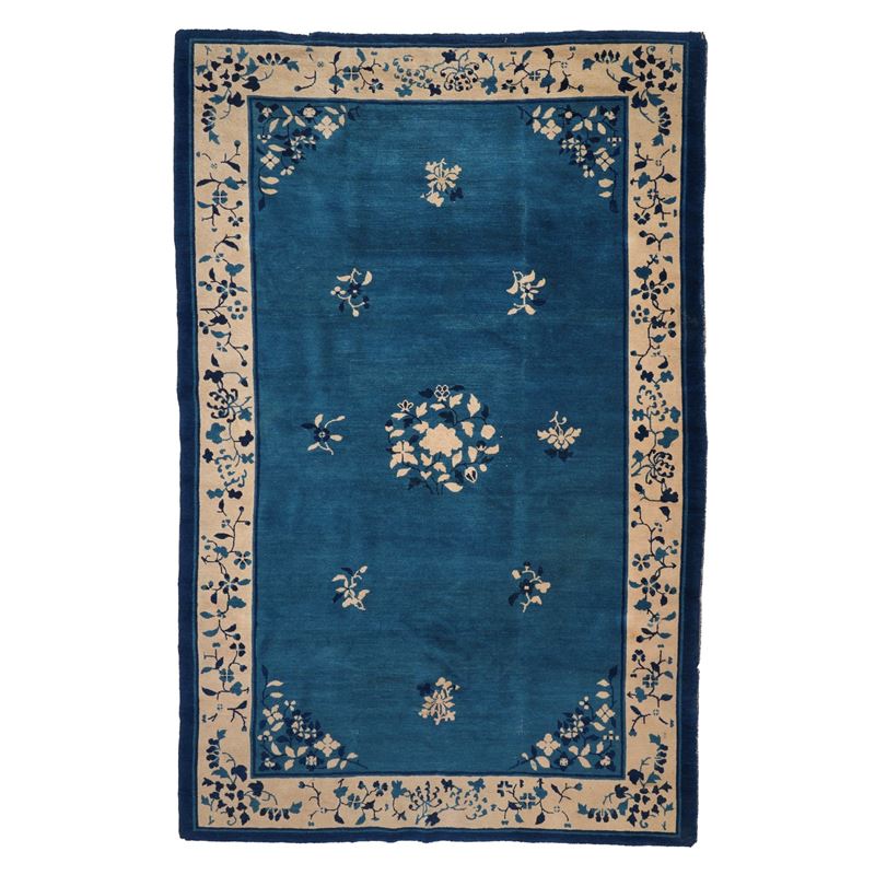 Tappeto Pechino, Cina fine XIX inizio XX secolo  - Asta Tappeti Antichi - Cambi Casa d'Aste