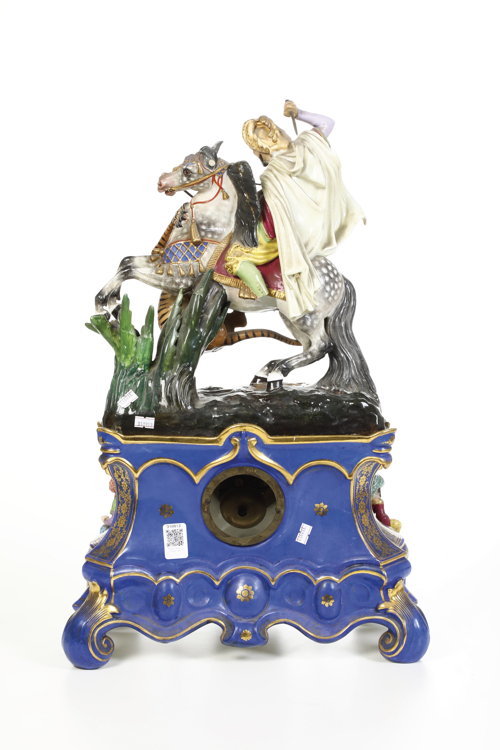 Monumentale Orologio da Caminofrancia, Limoges, Manifattura di Michel e Valin (1833-1879), 1839 C...