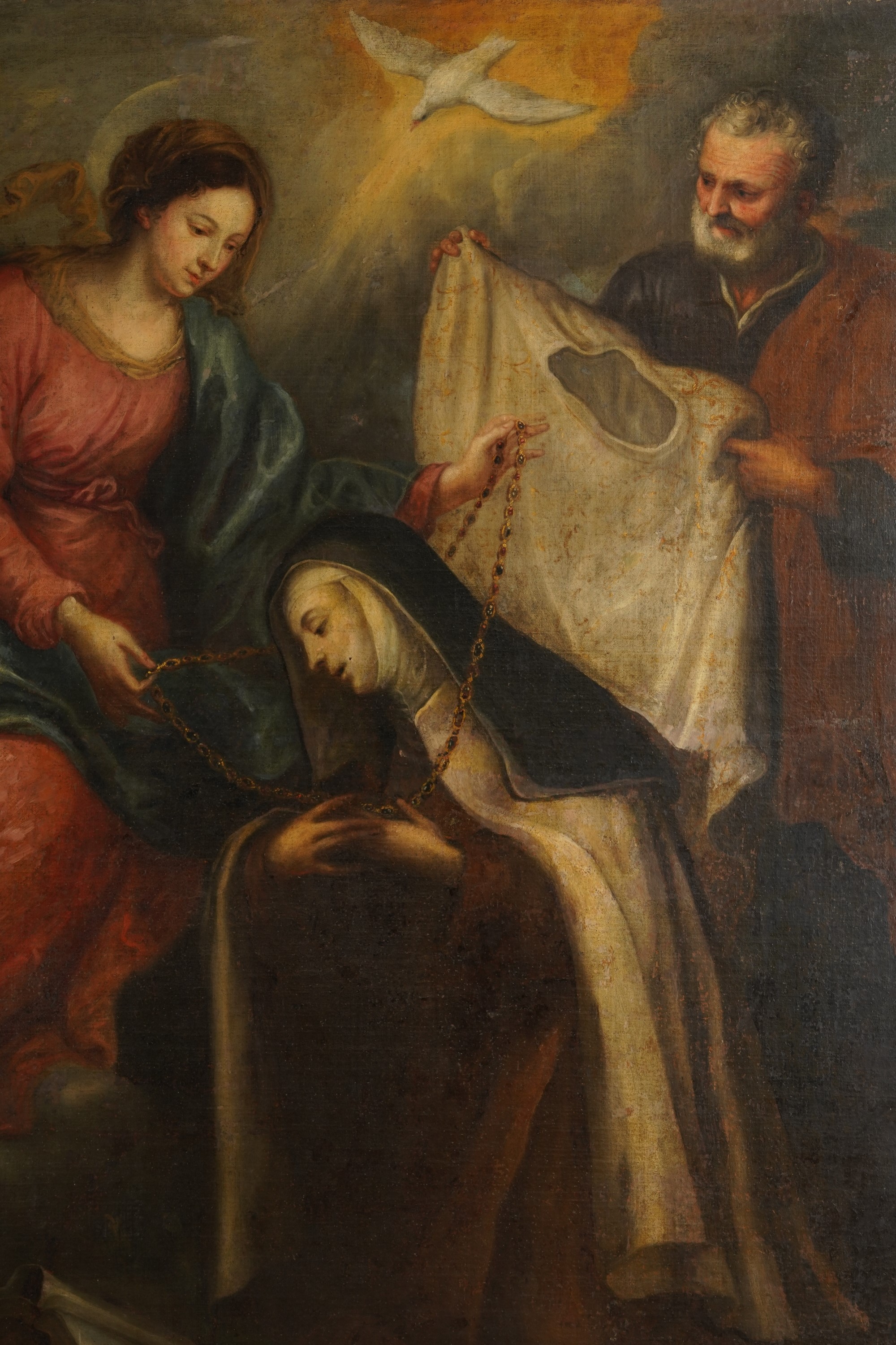 Scuola Genovese del XVII Secolo Trasfigurazione di Sant’anna