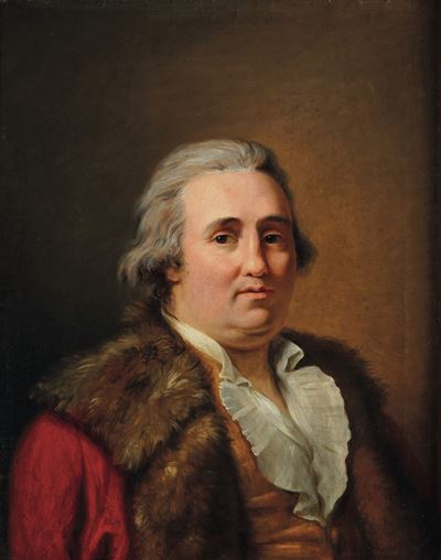 Ritratto di gentiluomo, olio su tela