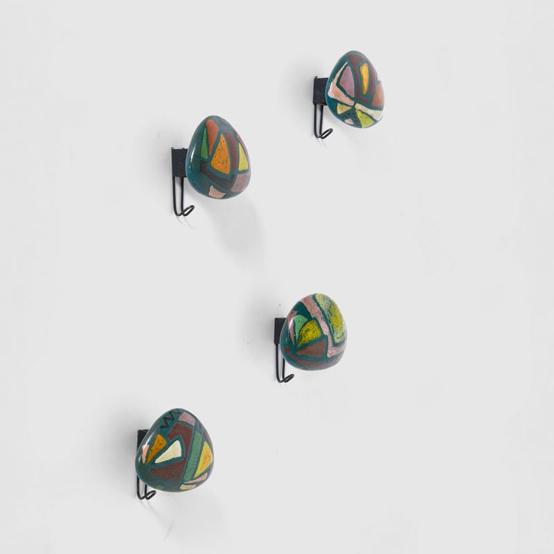 Victor Cerrato : Quattro appendiabiti  - Auction Design - Cambi Casa d'Aste
