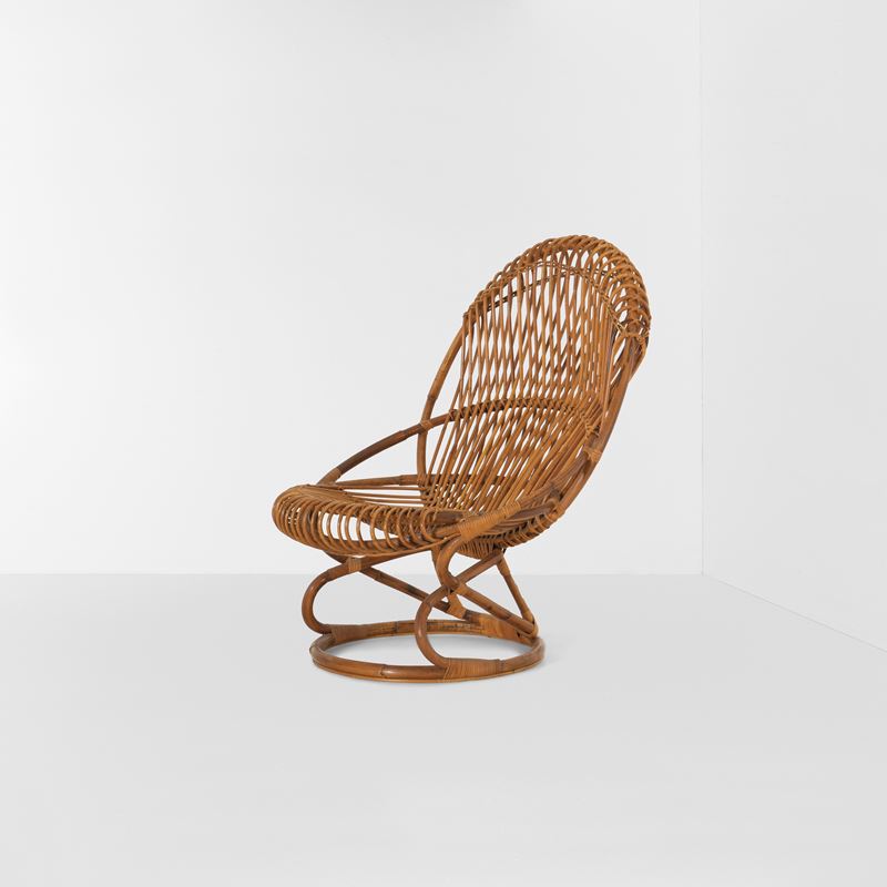 Tito Agnoli : Poltrona mod. Tre Cerchi  - Auction Design LAB - Cambi Casa d'Aste