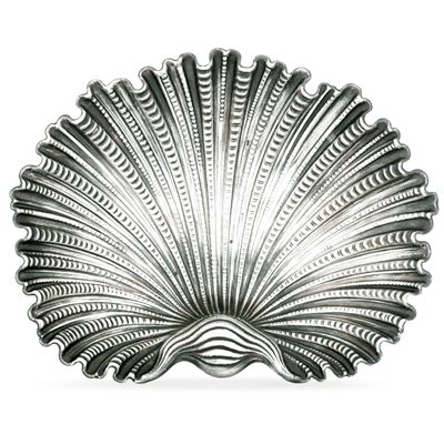 Maison Gianmaria Buccellati, Centrotavola a conchiglia in argento dorato, Italia XX-XXI secolo