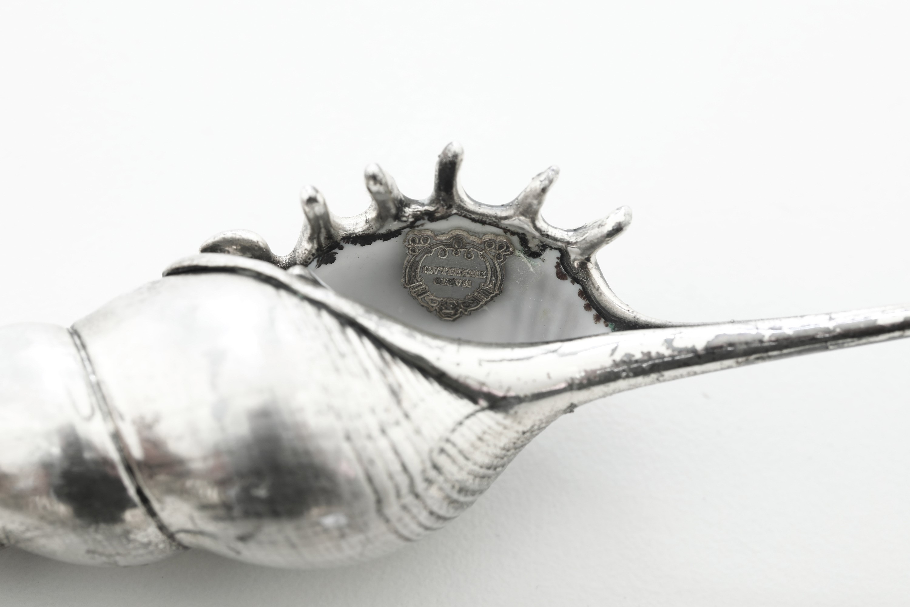 Maison Mario Buccellati, Quattro conchiglie rivestite in argento (Italia, XX secolo)