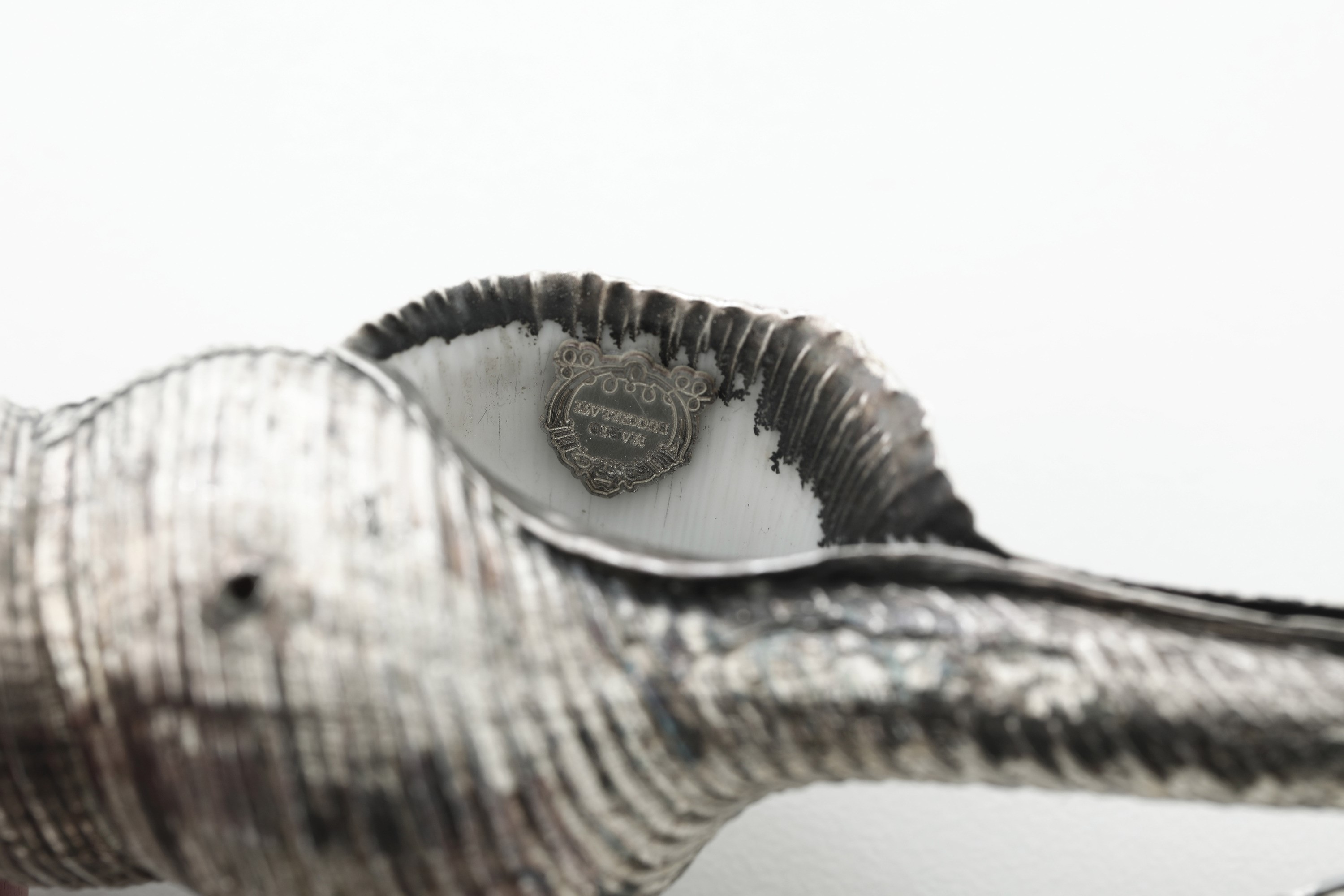 Maison Mario Buccellati, Quattro conchiglie rivestite in argento (Italia, XX secolo)