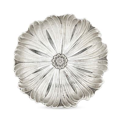 Maison Gianmaria Buccellati, Grande ciotola a fiore in argento, Italia XX-XXI secolo