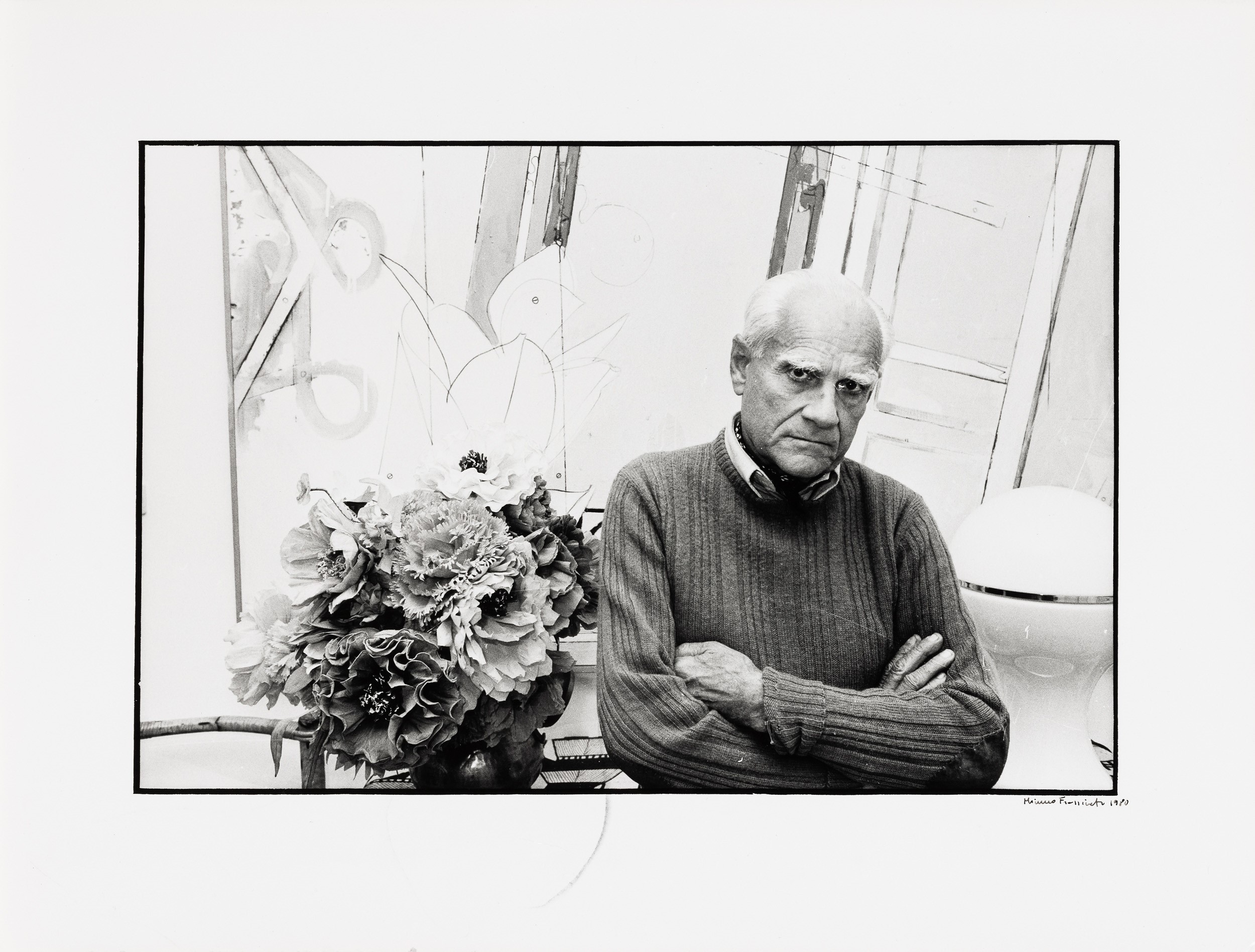 Mimmo Frassineti - Senza Titolo (alberto Moravia)