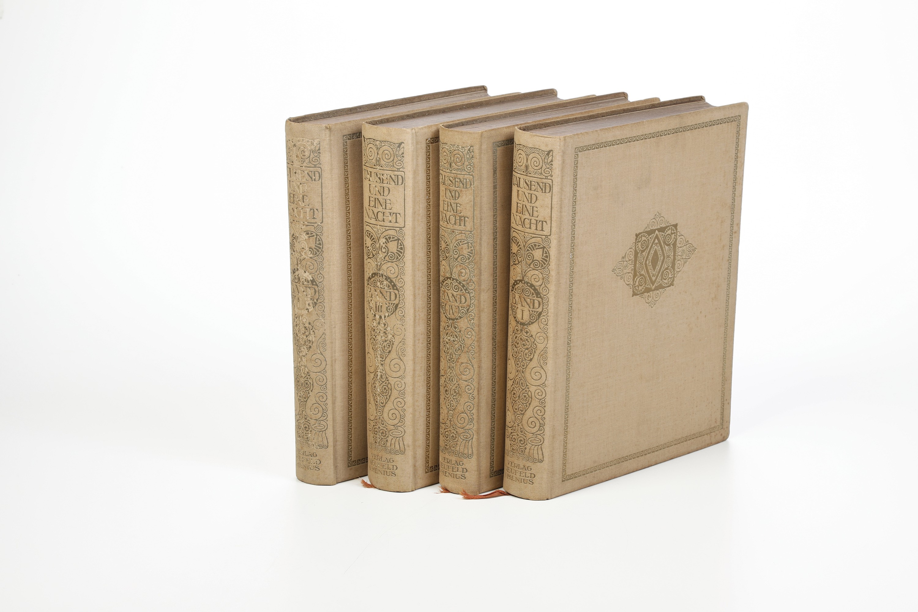 Mille e una Notte Illustrato. le Mille e una Notte, Berlino Werlag Von Neufeld e Genius,1913. Ill...