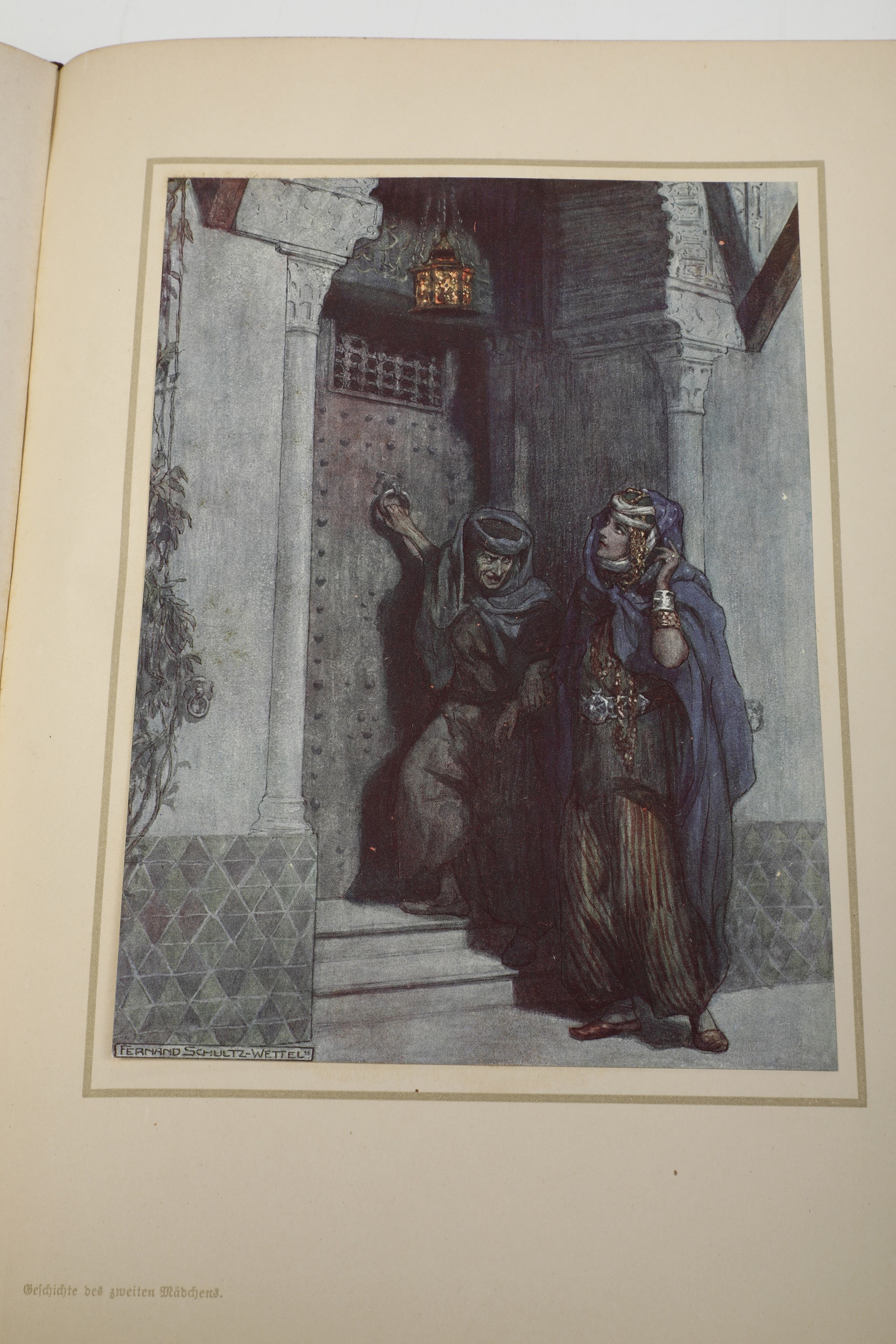 Mille e una Notte Illustrato. le Mille e una Notte, Berlino Werlag Von Neufeld e Genius,1913. Ill...