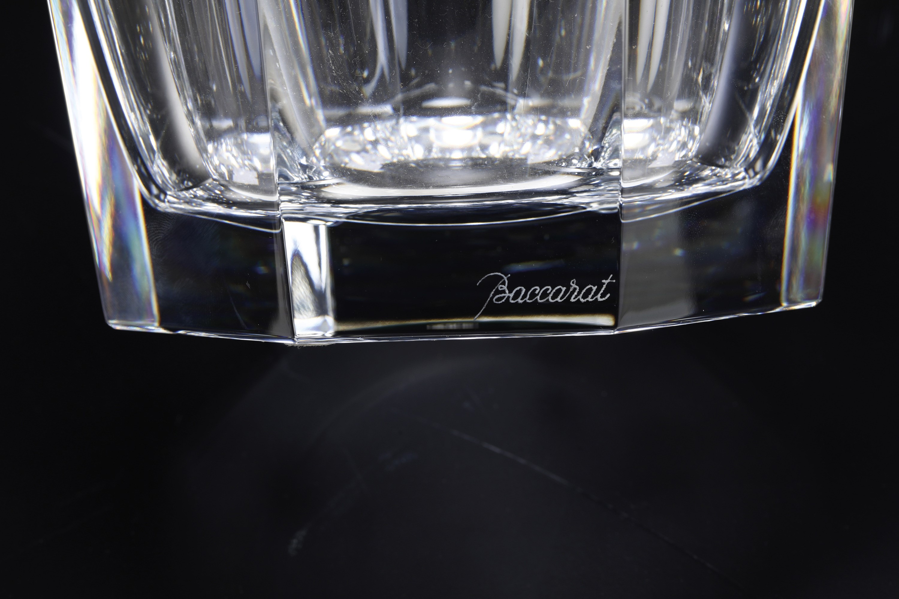 Secchiello da Champagne “harcourt Moulin Rouge” Francia, Manifattura Baccarat, XX Secolo