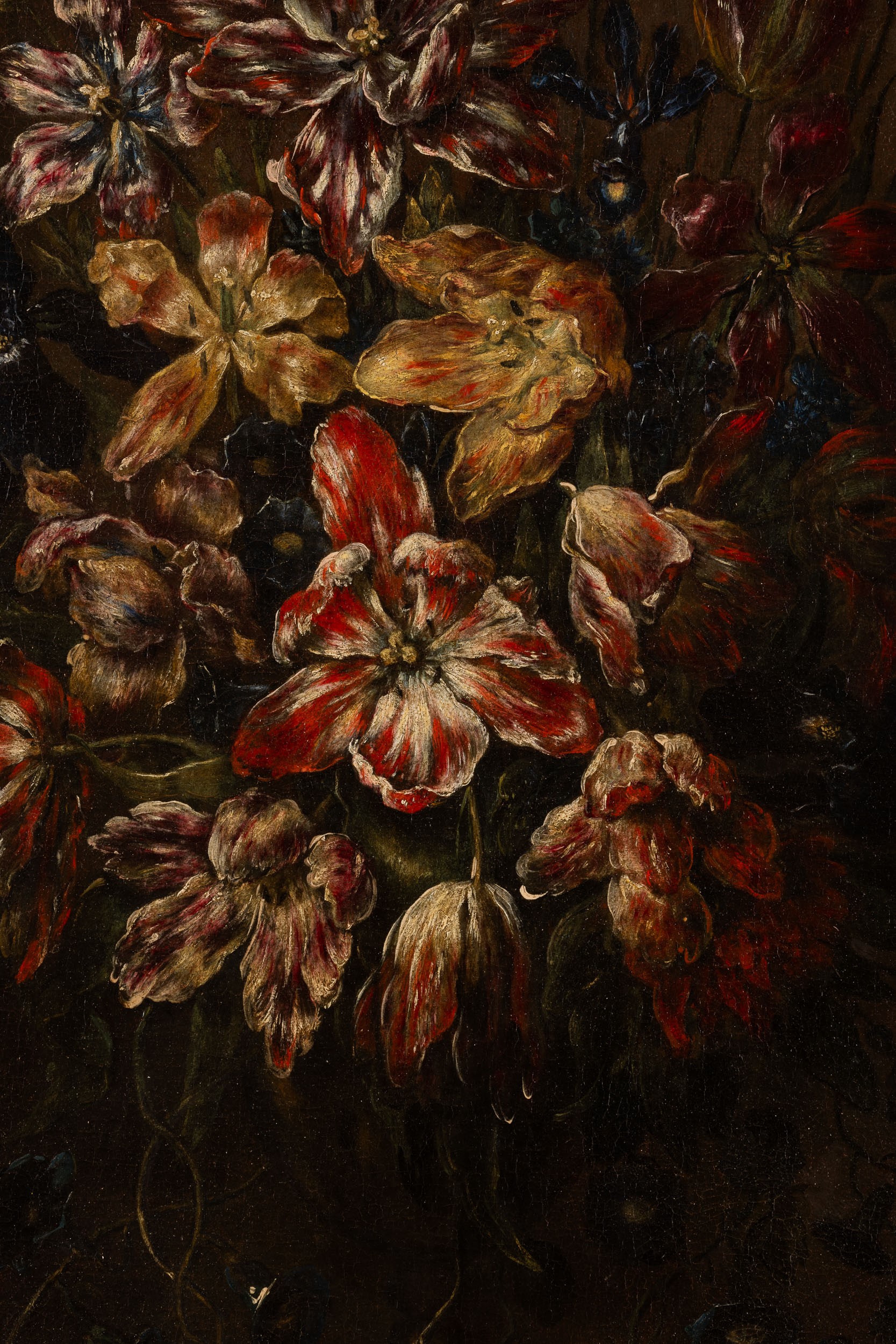 Mario Nuzzi Detto Mario dei Fiori - Vaso di fiori morenti - olio su tela, 75x95 cm