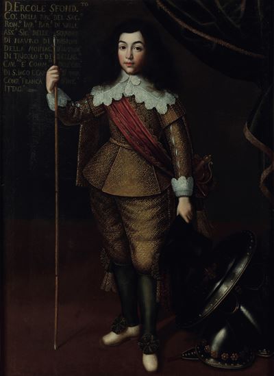 Scuola Lombarda del XVII Secolo Ritratto di Giovane Gentiluomo