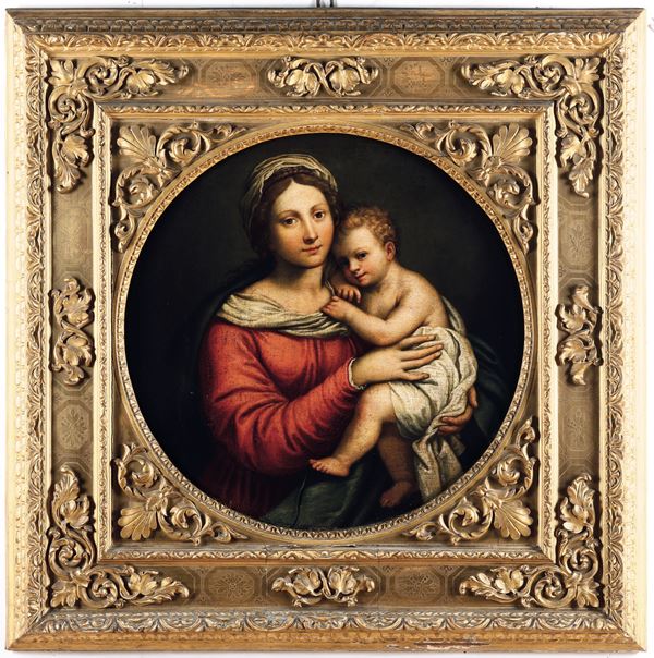 Sebastiano Filippi detto Bastianino - Madonna con il Bambino