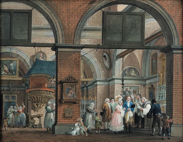 Scuola lombarda degli inizi del XIX secolo Il matrimonio