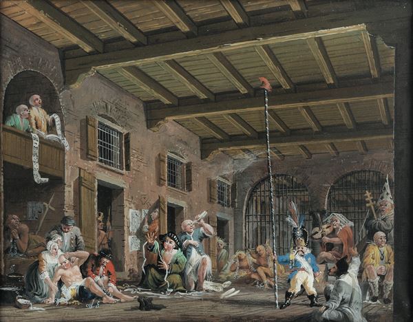 Scuola lombarda degli inizi del XIX secolo Il carcere