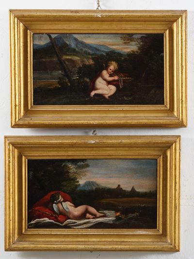 Scuola Romana del XVII Secolo Amorini