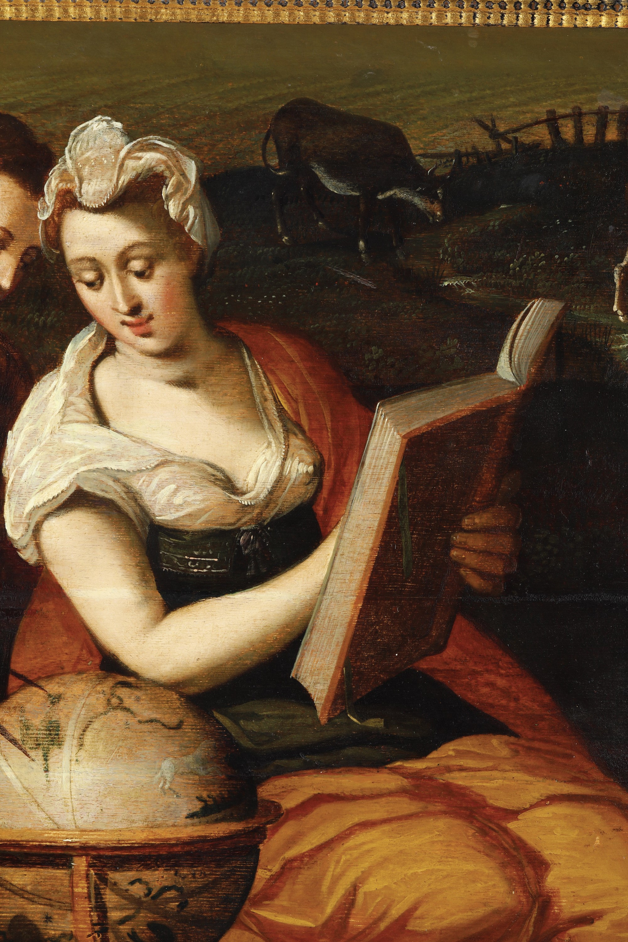 Scuola Fiamminga del XVII Secolo Allegoria Dell'astronomia
