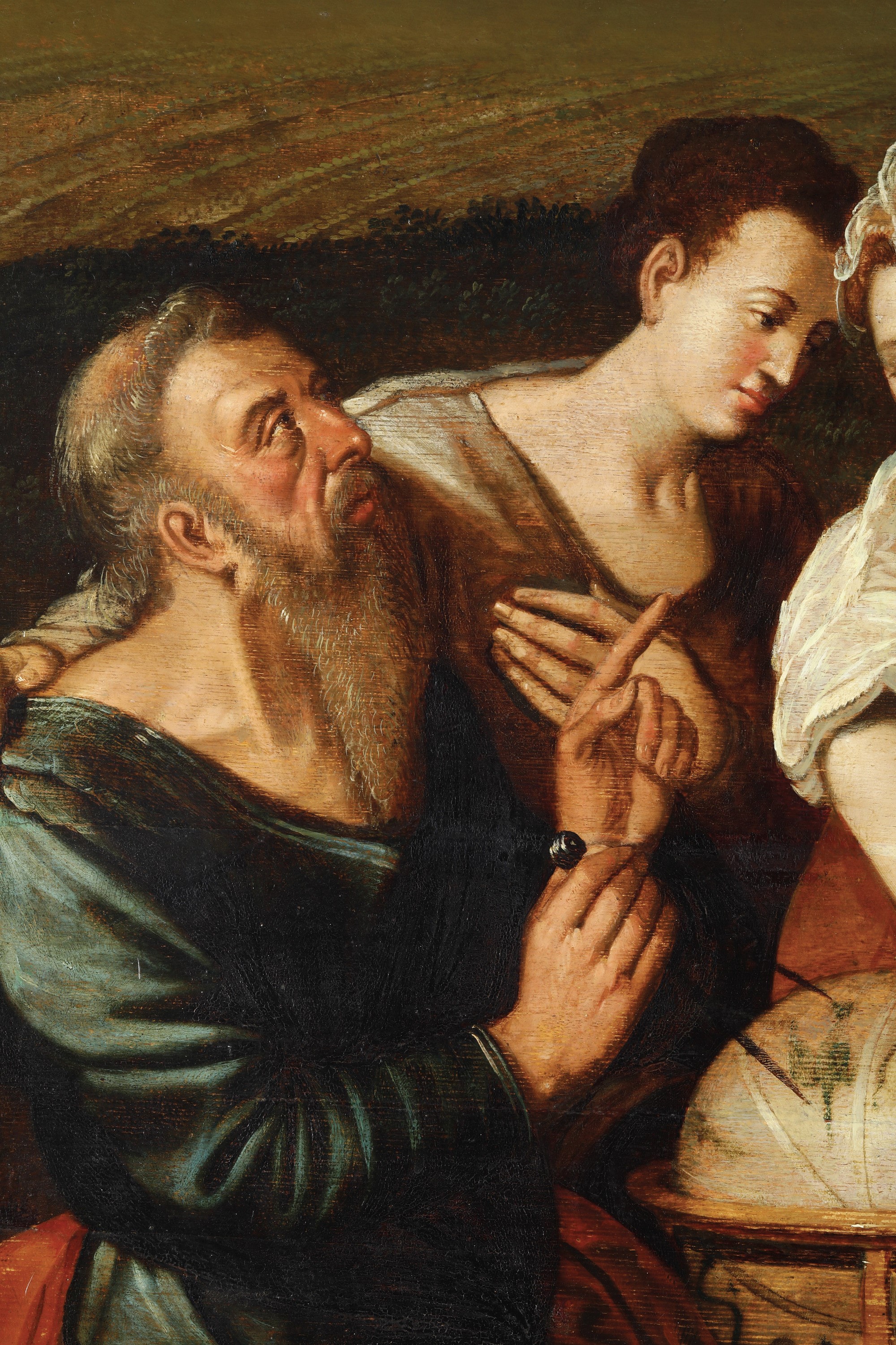 Scuola Fiamminga del XVII Secolo Allegoria Dell'astronomia