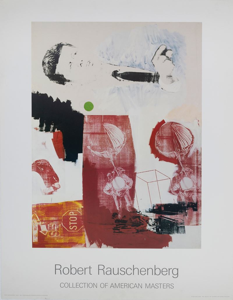 Robert Rauschenberg : Collection of American Master  - Auction POP Culture and Vintage Posters - Cambi Casa d'Aste