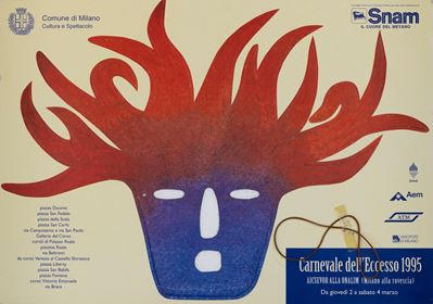Maschera Carnevale Dell'eccesso