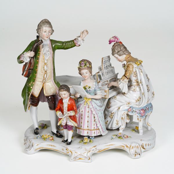 Gruppo della musica. Probabilmente Turingia XX secolo.