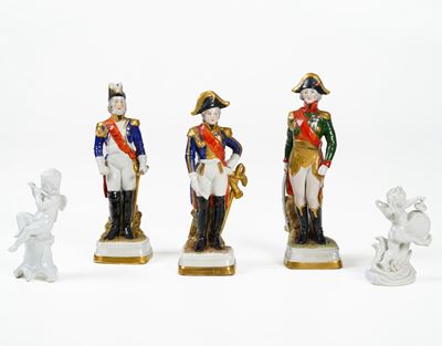 Tre Figurine di Soldati, XX Secolo.