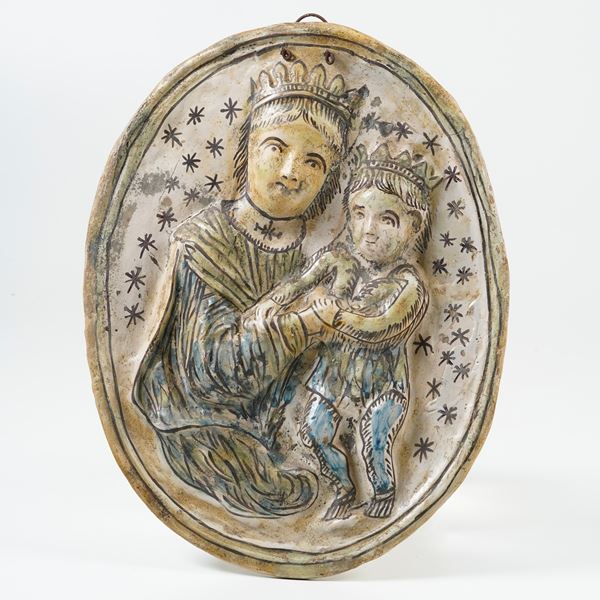 Targa devozionale, XIX o XX secolo.