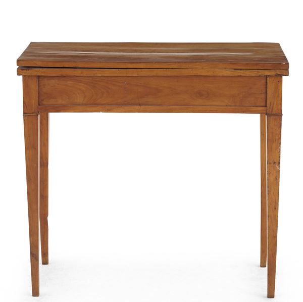 Tavolo da gioco. Fine XVIII-XIX secolo