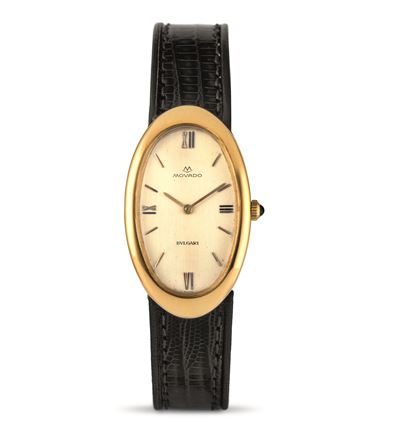 Ovale Allongèe in Oro Giallo 18k con Personalizzazione di "bvlgari" sul Quadrante
