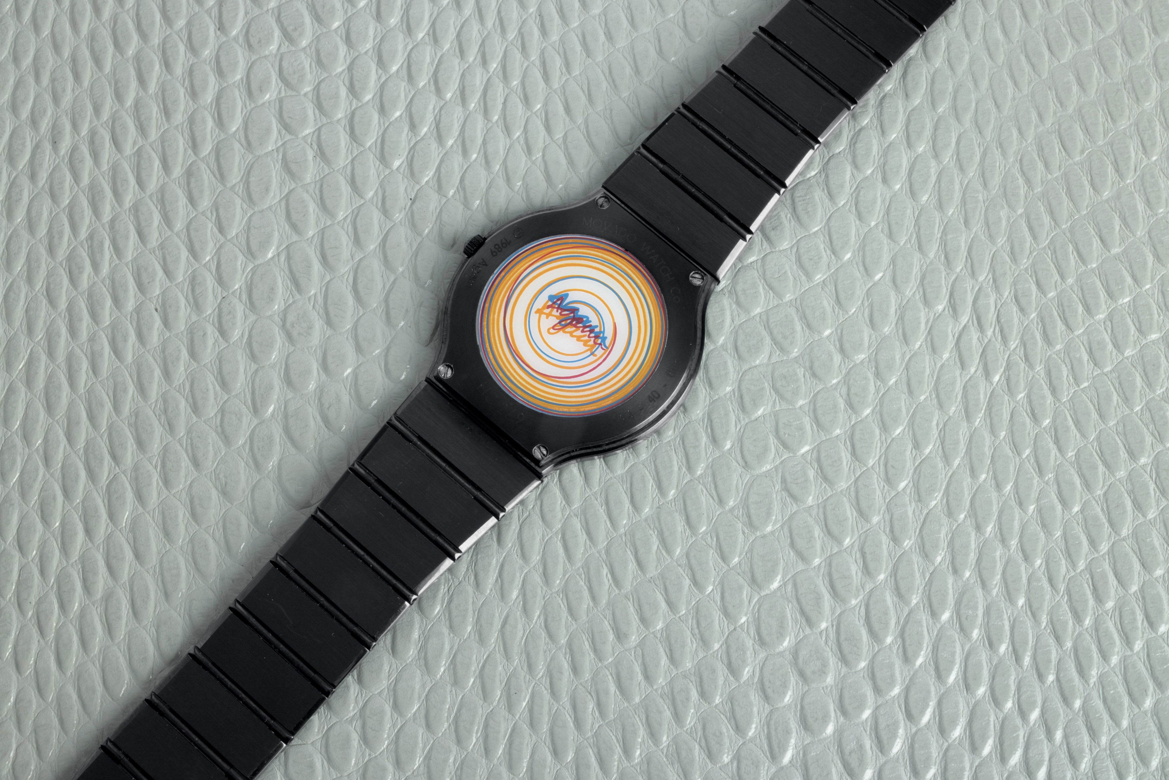 Movado - Rainbow Edizione Limitata Realizzato in Collaborazione con L'artista Yaacov Agam, Cassa ...