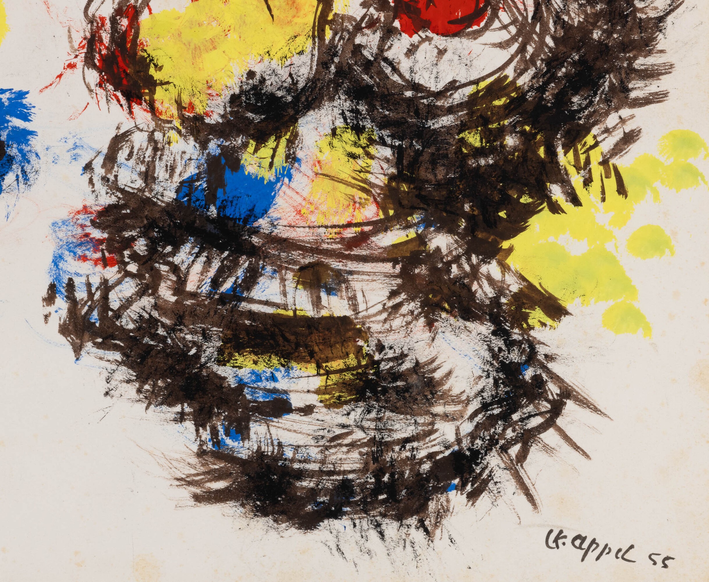 Karel Appel - Senza Titolo