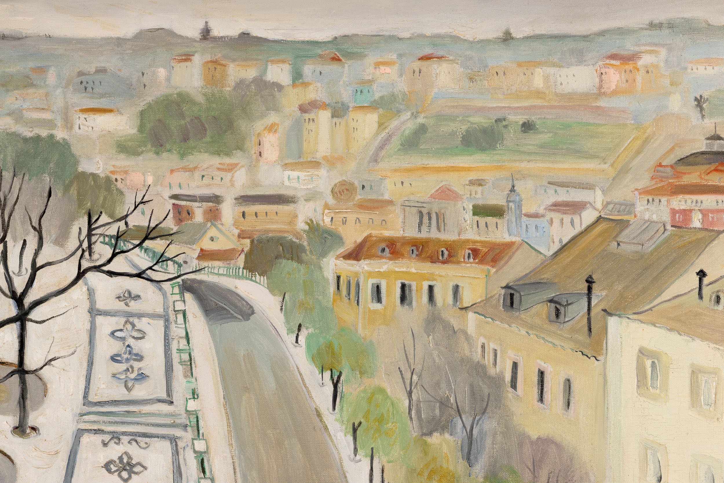 Carlos Botelho - Panoramica di Lisbona