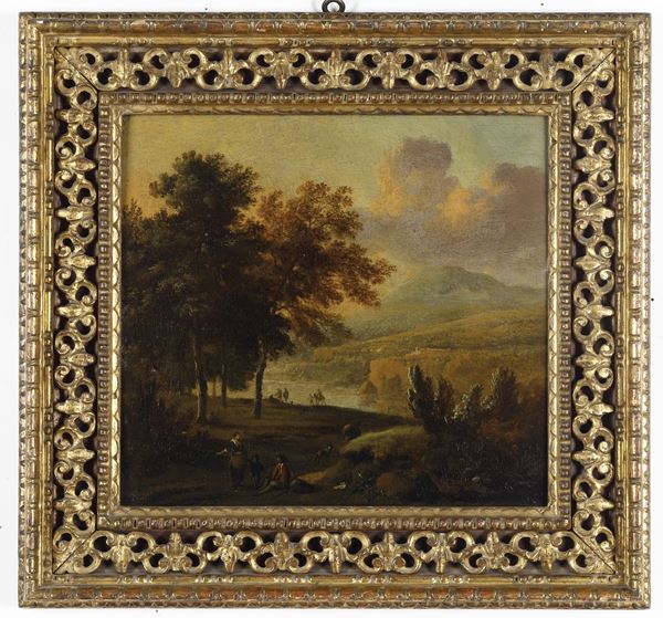 Paesaggio con figure