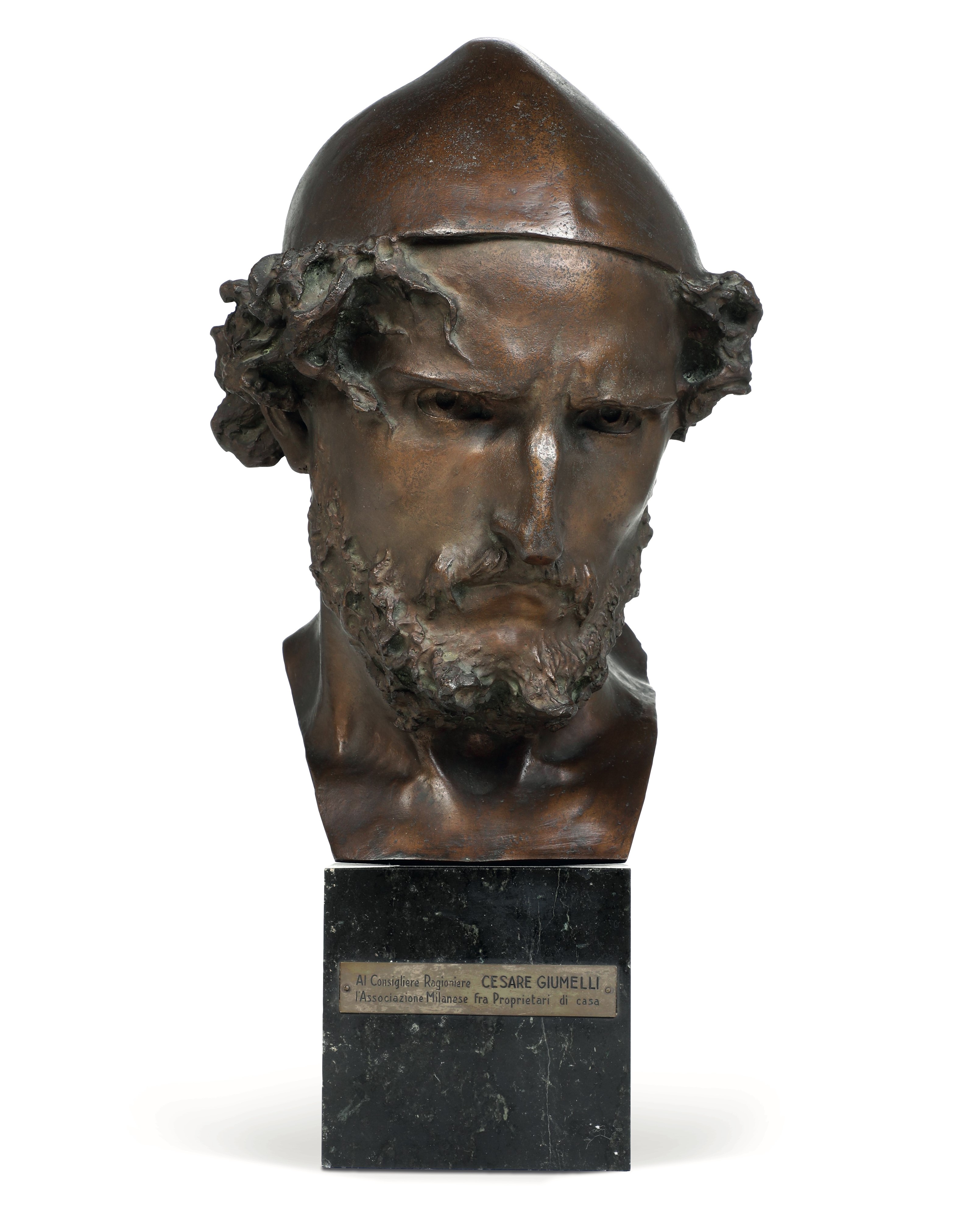 Giuseppe Grandi - Ulisse in bronzo
