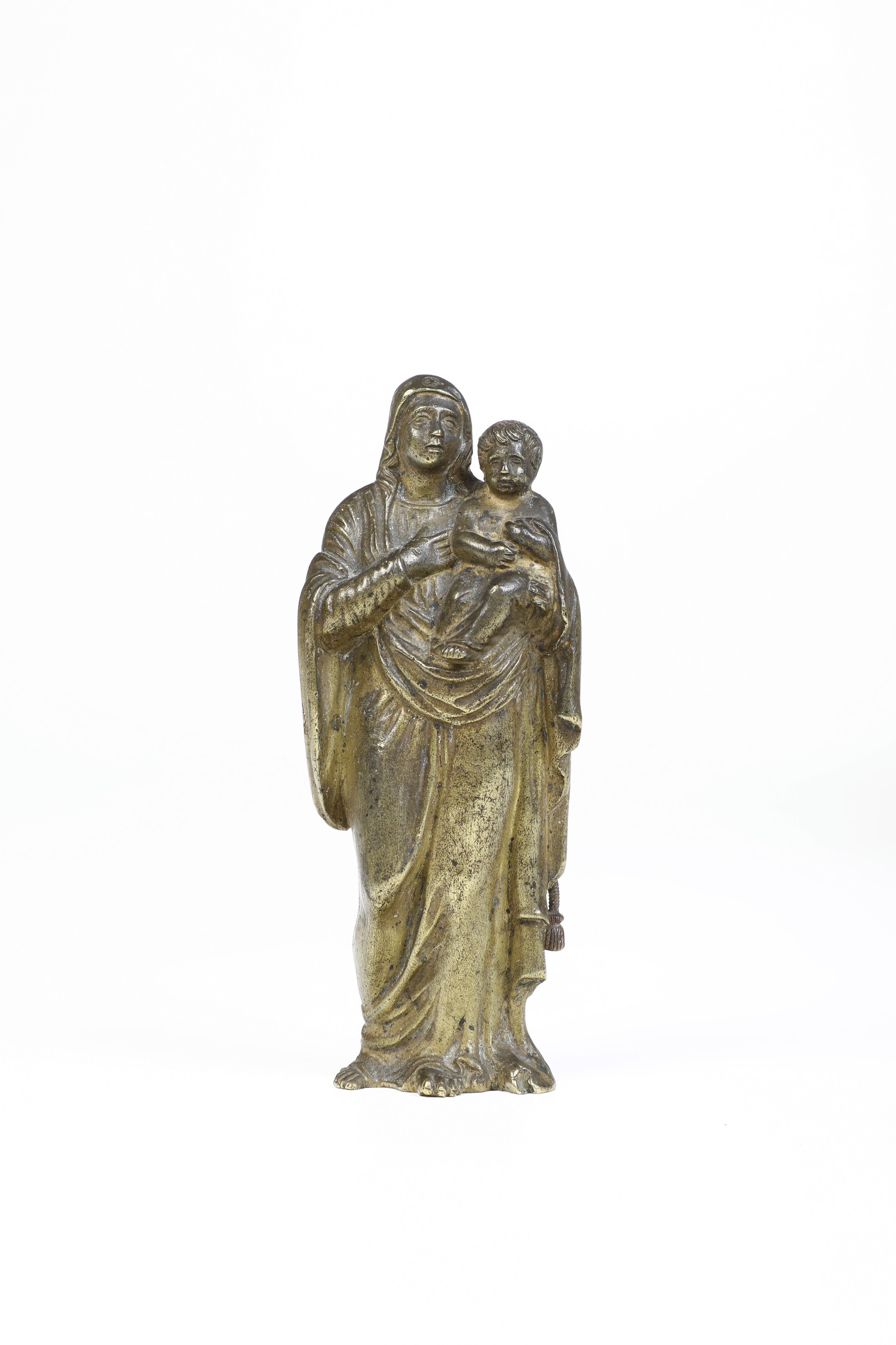 Madonna con Bambino. Fonditore del XVII-XVIII Secolo