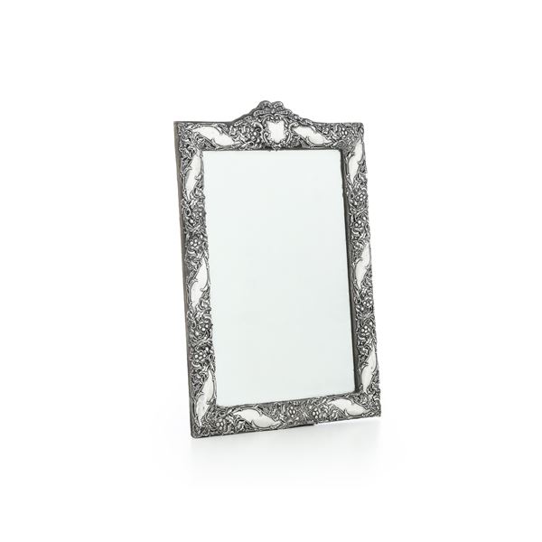 Specchio da tavolo. Birmingham 1904, argentiere Henry Matthews