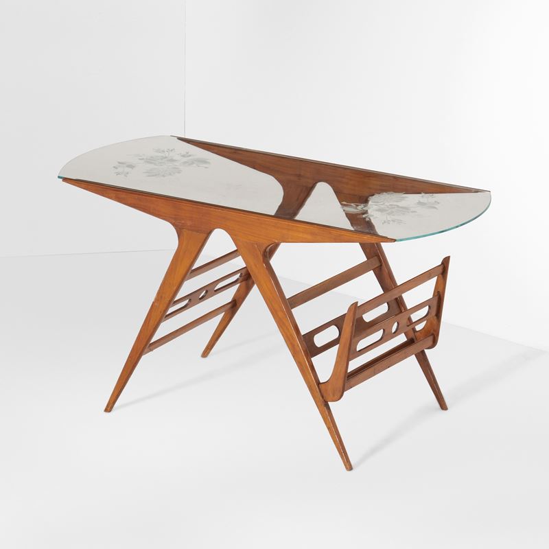 Tavolo basso portariviste  - Auction Design LAB - Cambi Casa d'Aste