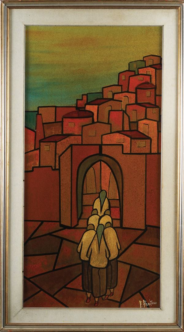 Paesaggio con figure