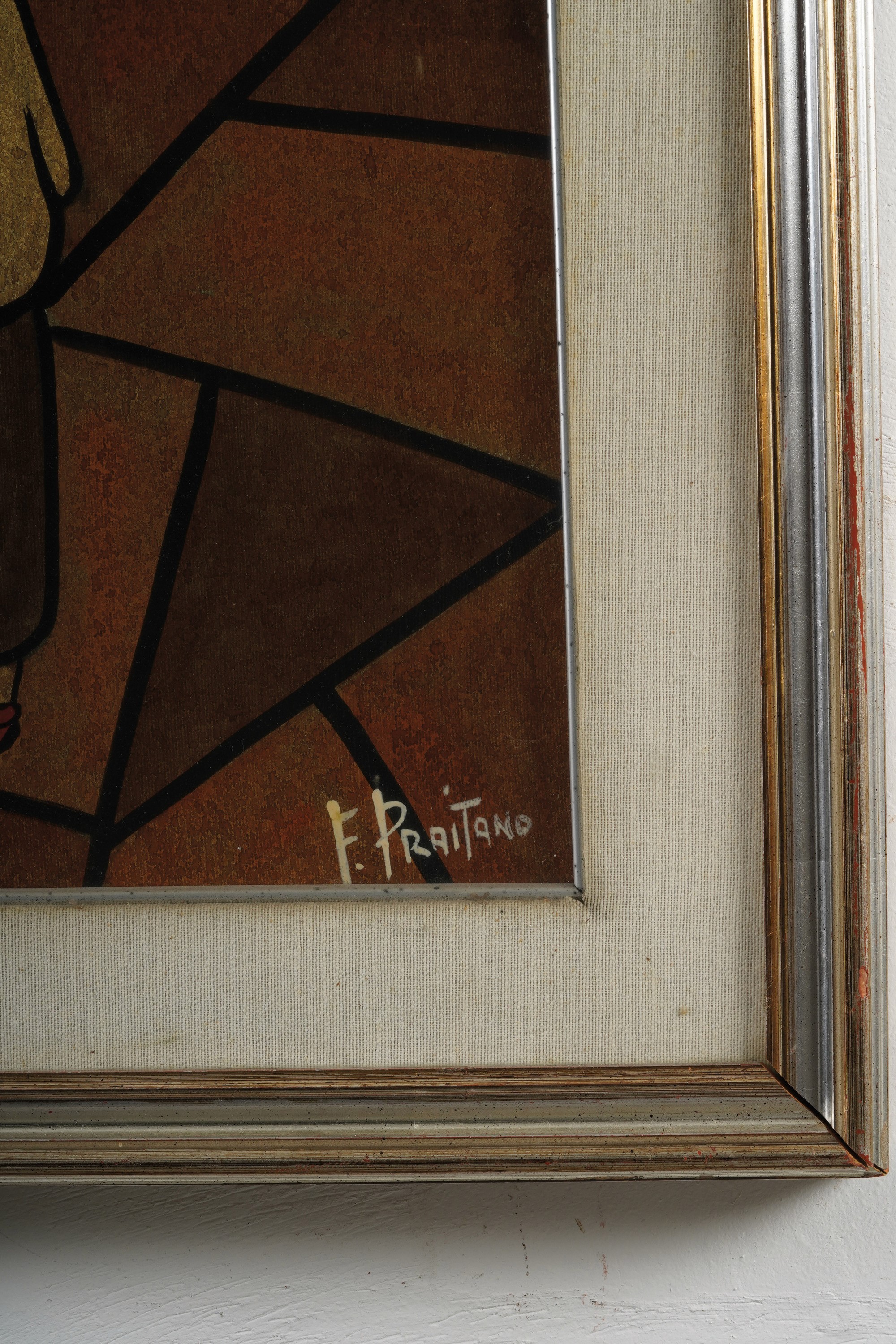 Franco Praitano - Paesaggio con Figure